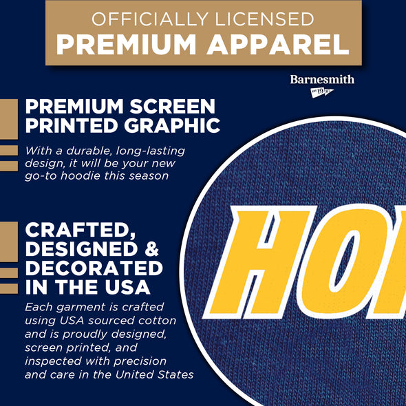 Hofstra University Heritage Hooded Sweatshirt (Navy)