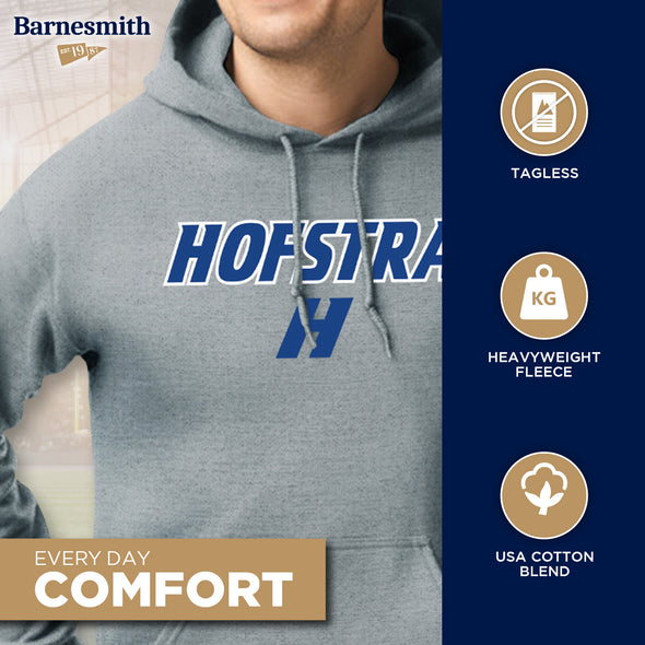 Hofstra University Heritage Hooded Sweatshirt (Charcoal Grey)