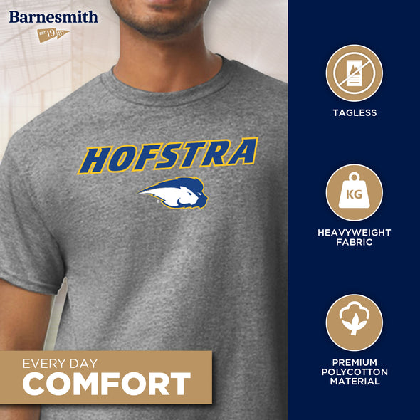 Hofstra University Spirit T-Shirt (Charcoal Grey)