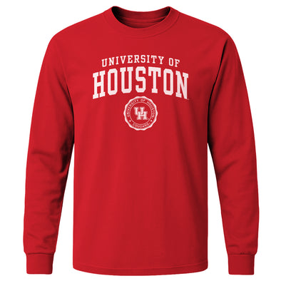 University of Houston Heritage Long Sleeve T-Shirt (Red)