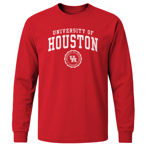 University of Houston Heritage Long Sleeve T-Shirt (Red)