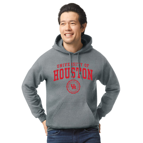 University of Houston Heritage Hooded Sweatshirt (Charcoal Grey)