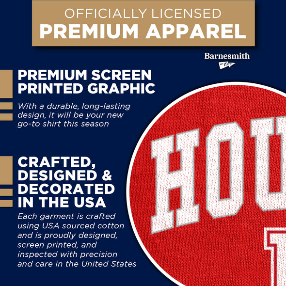 University of Houston Spirit T-Shirt (Red)