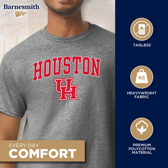 University of Houston Spirit T-Shirt (Charcoal Grey)