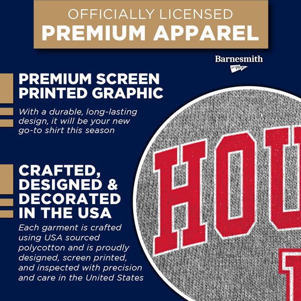 University of Houston Spirit T-Shirt (Charcoal Grey)
