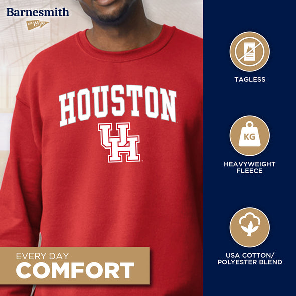 University of Houston Spirit Sweatshirt (Red)