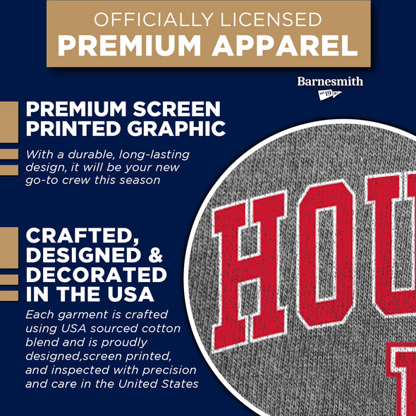 University of Houston Spirit Sweatshirt (Charcoal Grey)