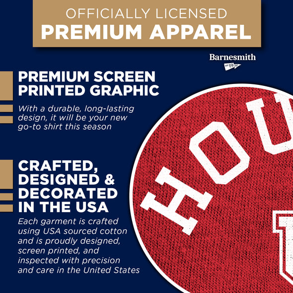 University of Houston Basketball T-Shirt (Red)