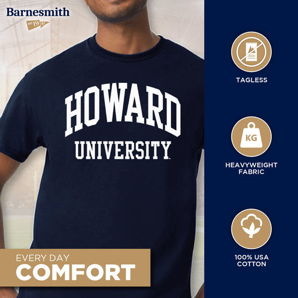 Howard University Classic T-Shirt (Navy)