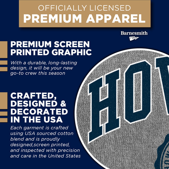Howard University Heritage Sweatshirt (Charcoal Grey)