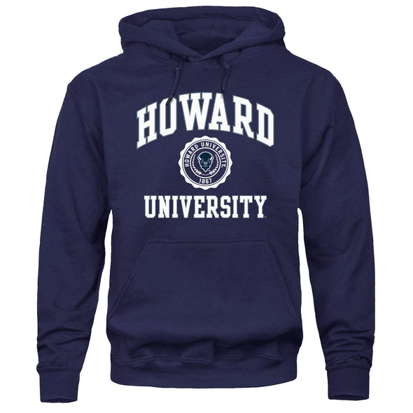 Howard University Heritage Hooded Sweatshirt (Navy)