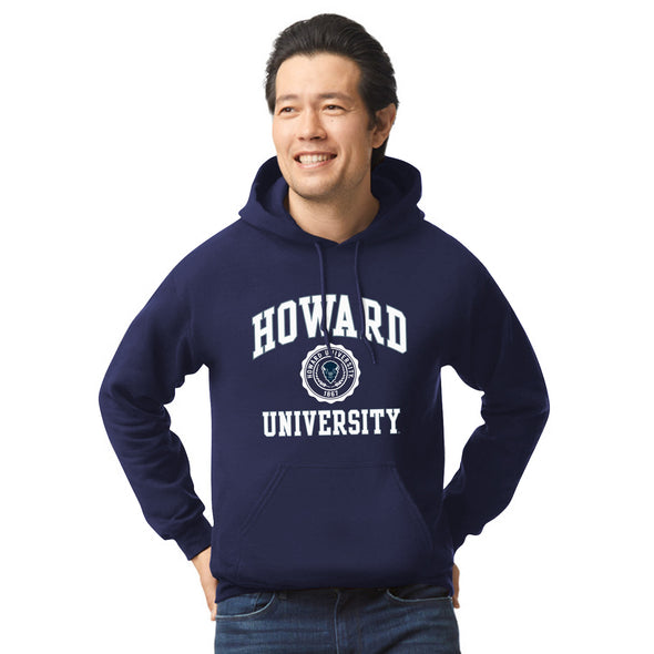 Howard University Heritage Hooded Sweatshirt (Navy)