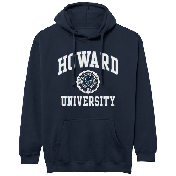 Howard University Heritage Hooded Sweatshirt (Navy)