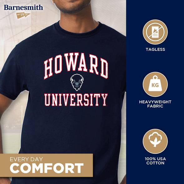 Howard University Spirit T-Shirt (Navy)