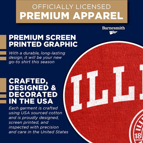 Illinois State University Heritage T-Shirt (Red)