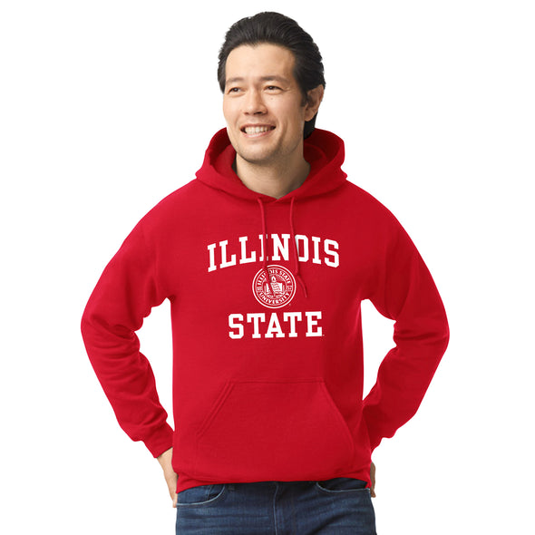 Illinois State University Heritage Hooded Sweatshirt (Red)