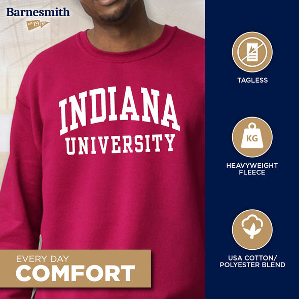 Indiana University Classic Sweatshirt (Cardinal)
