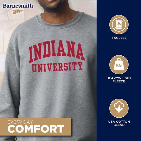Indiana University Classic Sweatshirt (Charcoal)