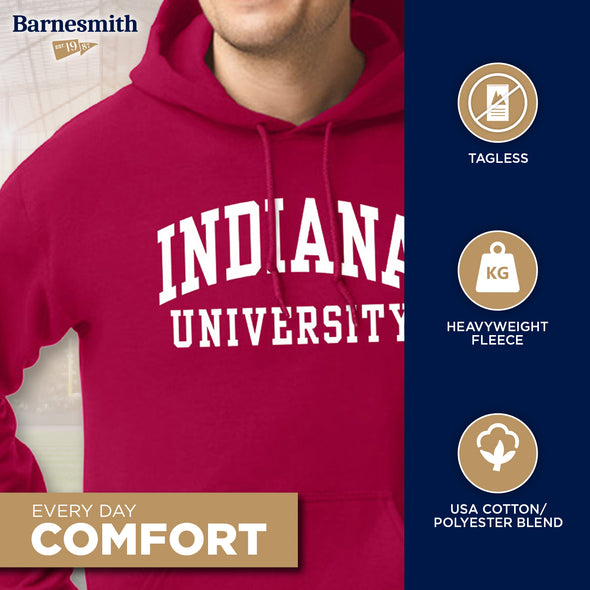 Indiana University Classic Hood (Cardinal)