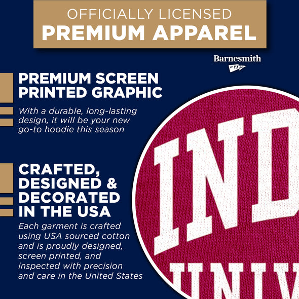 Indiana University Classic Hood (Cardinal)