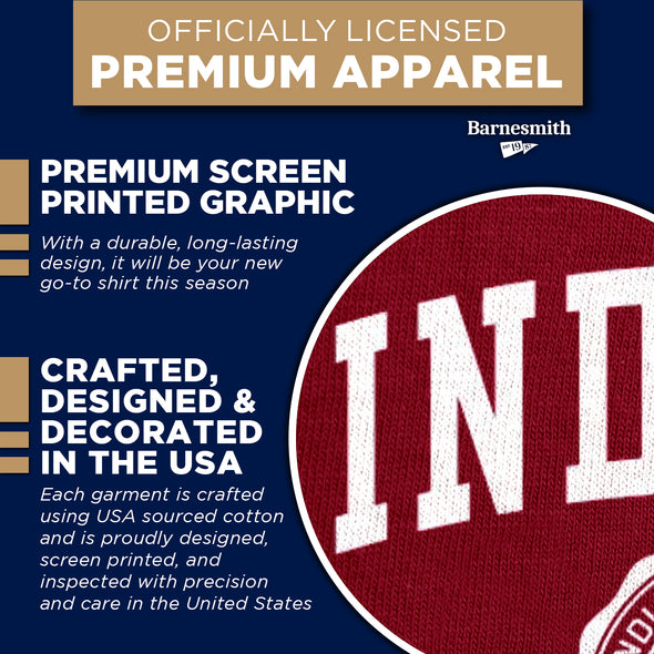 Indiana University Heritage T-Shirt (Cardinal)