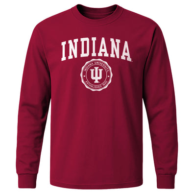 Indiana University Heritage Long Sleeve T-Shirt (Cardinal)