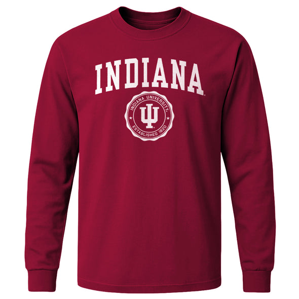 Indiana University Heritage Long Sleeve T-Shirt (Cardinal)