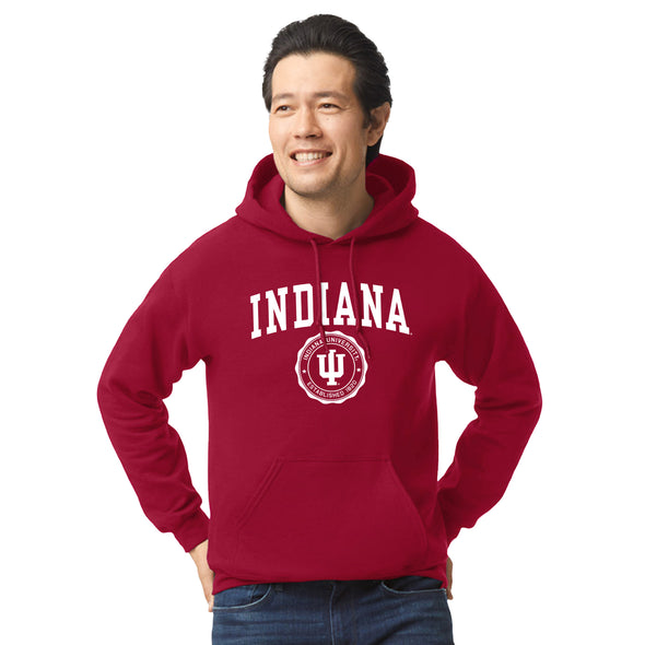 Indiana University Heritage Hooded Sweatshirt (Cardinal)