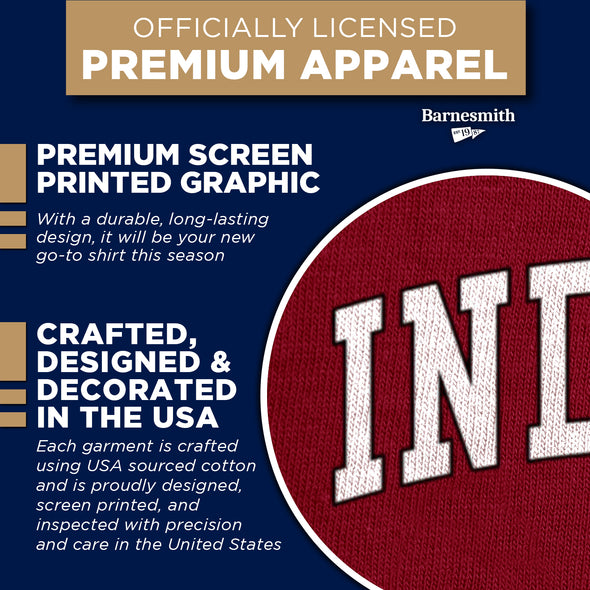 Indiana University Spirit T-Shirt (Red)