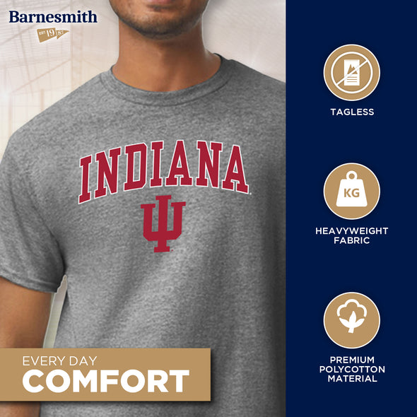 Indiana University Spirit T-Shirt (Charcoal Grey)