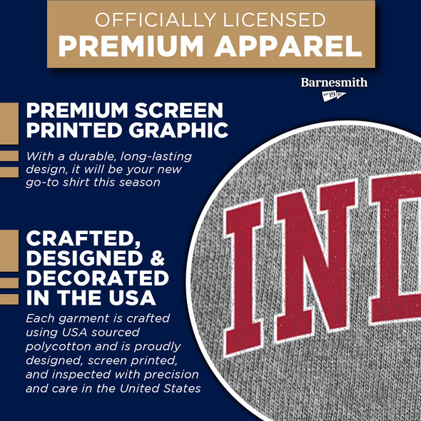 Indiana University Spirit T-Shirt (Charcoal Grey)