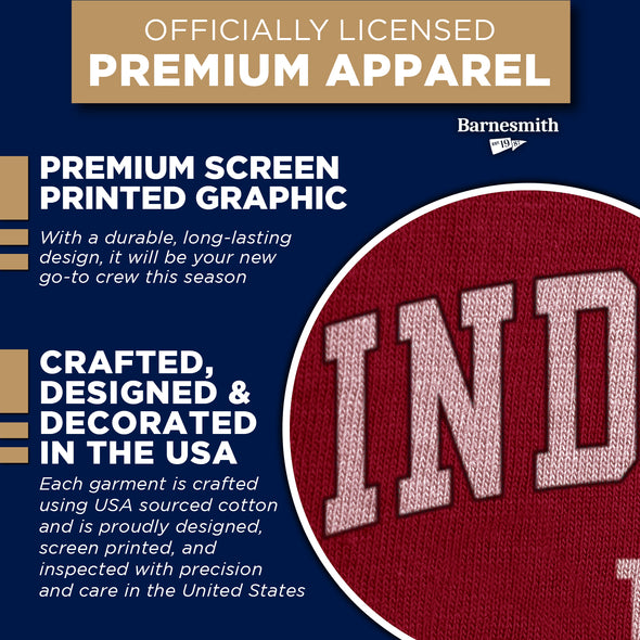 Indiana University Spirit Sweatshirt (Red)