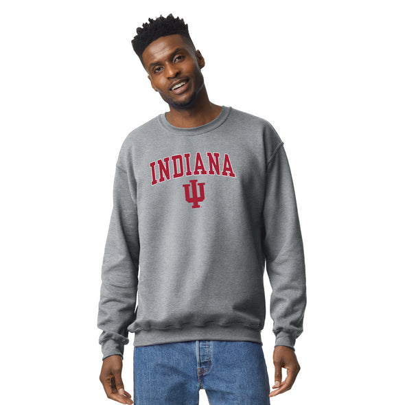 Indiana University Spirit Sweatshirt (Charcoal Grey)