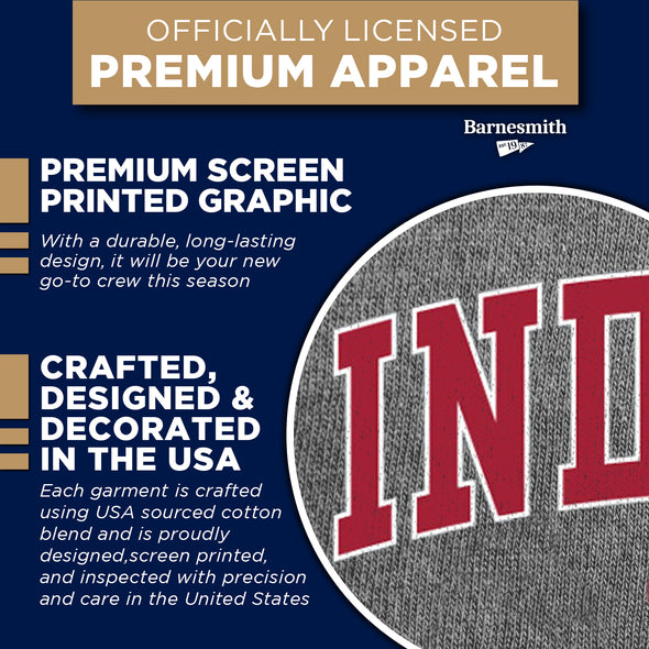 Indiana University Spirit Sweatshirt (Charcoal Grey)