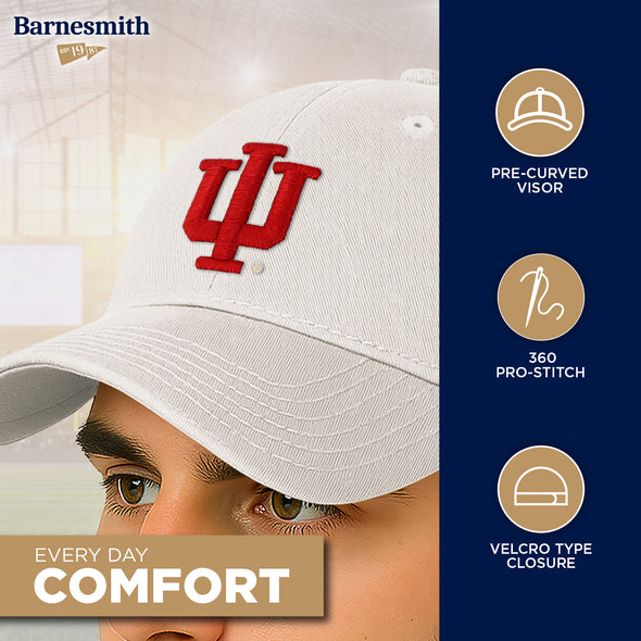 Indiana University Spirit Baseball Hat One-Size (Putty)