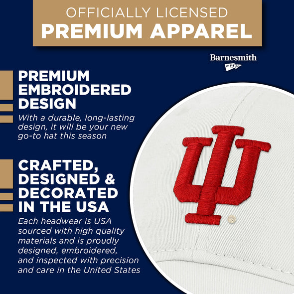 Indiana University Spirit Baseball Hat One-Size (Putty)