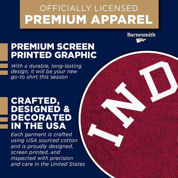 Indiana University Basketball T-Shirt (Cardinal)