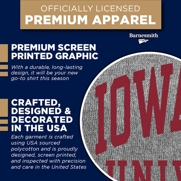 Iowa State University Classic T-Shirt (Charcoal Grey)