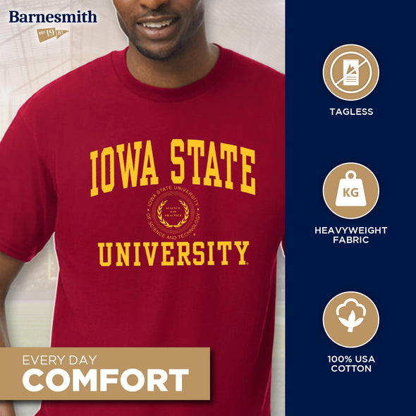 Iowa State University Heritage T-Shirt (Cardinal)