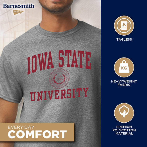 Iowa State University Heritage T-Shirt (Charcoal Grey)