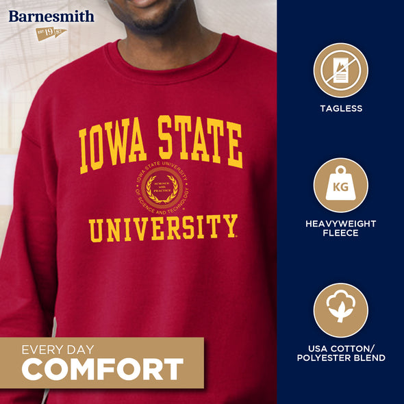 Iowa State University Heritage Sweatshirt (Cardinal)