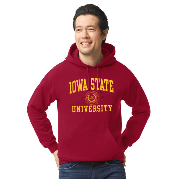 Iowa State University Heritage Hooded Sweatshirt (Cardinal)