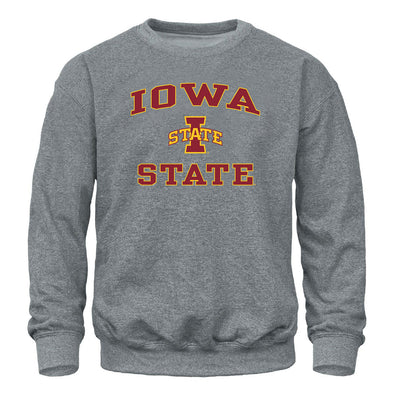 Iowa State University Spirit Sweatshirt (Charcoal Grey)