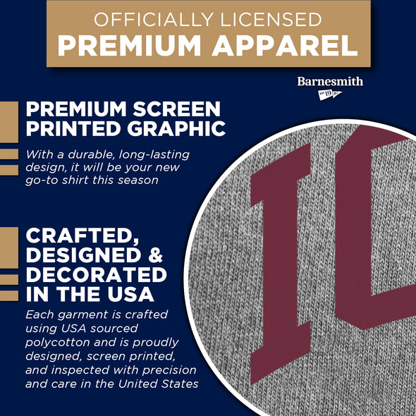Iona University Classic T-Shirt (Charcoal Grey)