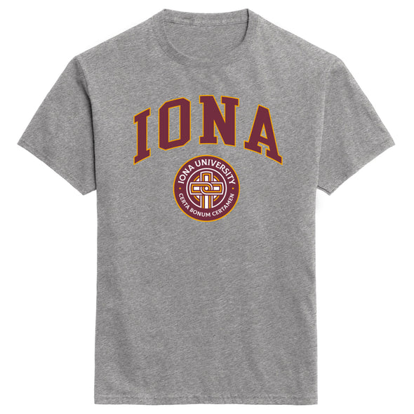 Iona University Heritage T-Shirt (Charcoal Grey)