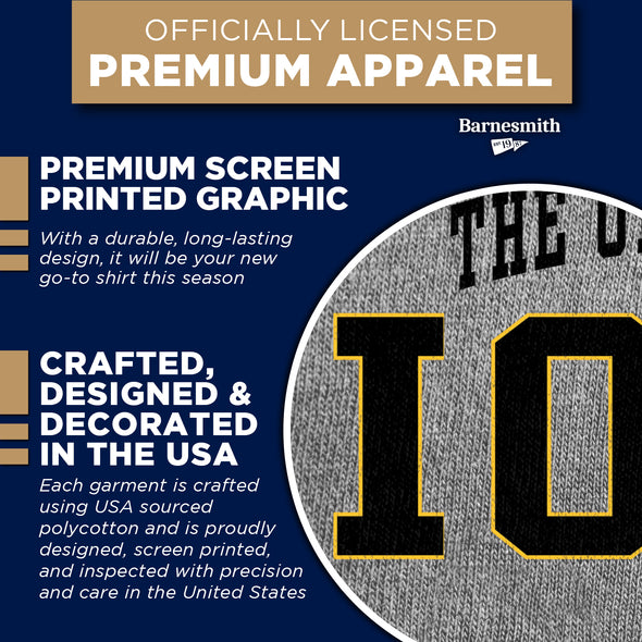 University of Iowa Classic T-Shirt (Charcoal Grey)