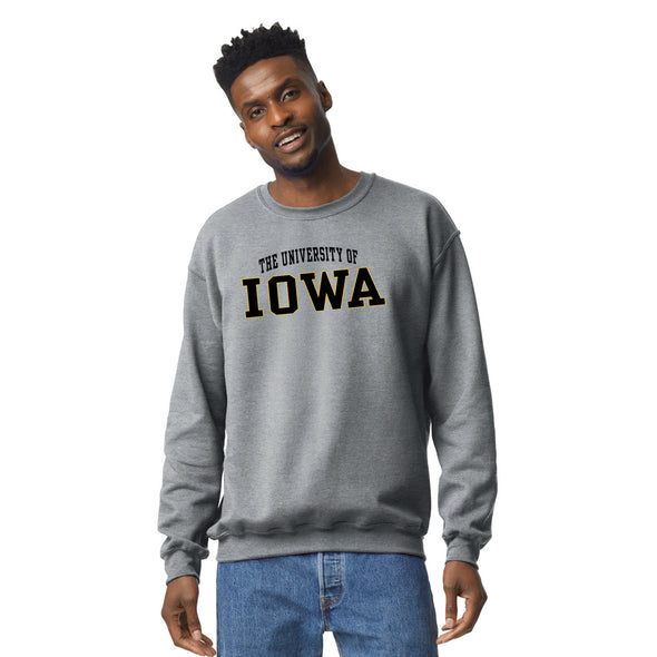 University of Iowa Classic Sweatshirt (Charcoal)