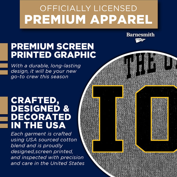 University of Iowa Classic Sweatshirt (Charcoal)