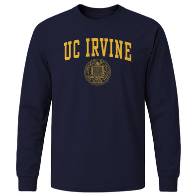 UC Irvine Heritage Long Sleeve T-Shirt (Navy)