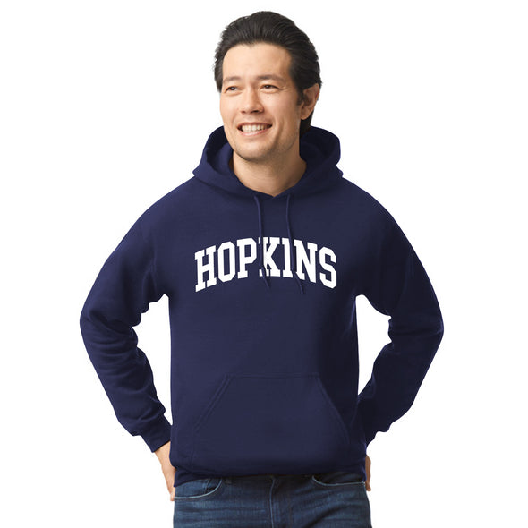 Johns Hopkins University Heritage Hooded Sweatshirt (Navy)